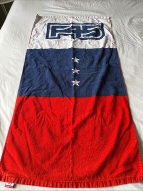 Bright Red Terry Towel
